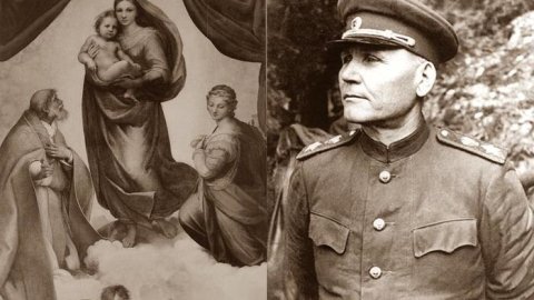 Мадонна маршала Конева Мадонна маршала Конева