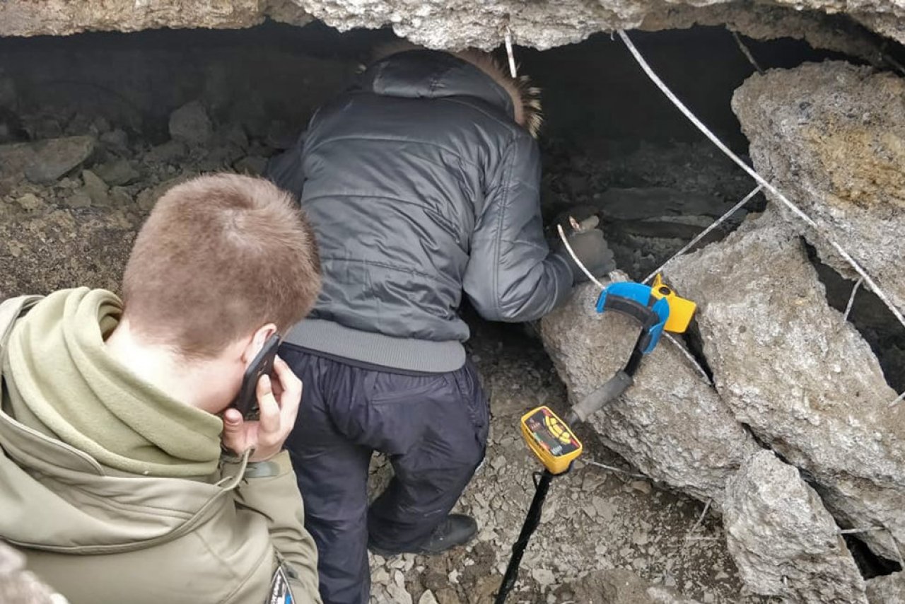 В центре Новороссийска нашли нацистский бункер В центре Новороссийска нашли нацистский бункер